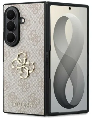Produktbild von Handyhülle Guess Hardcase 4G Big Metal Logo für Galaxy Z Fold8 Ultra, Rosa