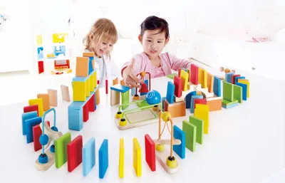 Produktbild von Hape Early Explorer Domino Fantastico, E1042