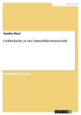 Produktbild von Geldwäsche in der Immobilienwirtschaft
