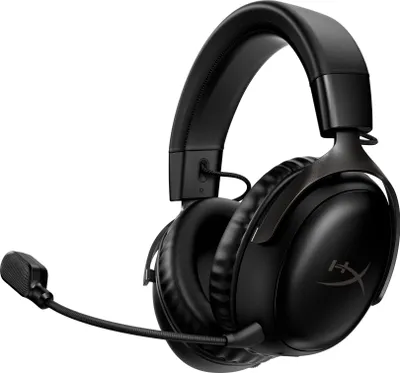 Produktbild von HP HyperX Cloud III Wireless – Gaming-Headset, Verkabelt & Kabellos, Gaming, Kopfhörer, Schwarz