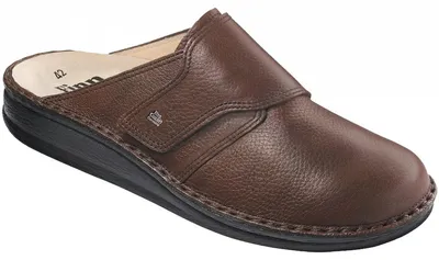 Immagine prodotto di Finn Comfort Amalfi mulo da uomo in pelle di malto NUOVO - sandalo / mulo da uomo, marrone, pelle (iowa)