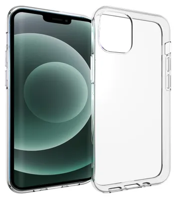 Produktbild von Accezz Clear TPU Backcover iPhone 13 Mini - Transparent