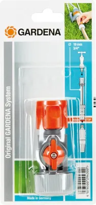 Produktbild von Gardena Regulierstop 19 mm (3/4), 3/4", Grau, Orange