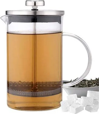 Produktbild von Kaffeezubereiter Teezubereiter 800ml Kaffeekanne Teekanne Kaffeebereiter Presse
