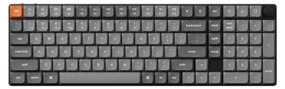 Immagine prodotto di Keychron K17 Max RGB Brown Switch Wireless Low Profile Keyboard (Black) [K17M-H3].