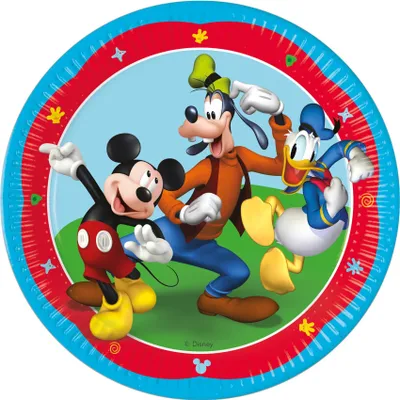 Produktbild von MICKEY MOUSE Geburtstagsteller 23cm 8St.