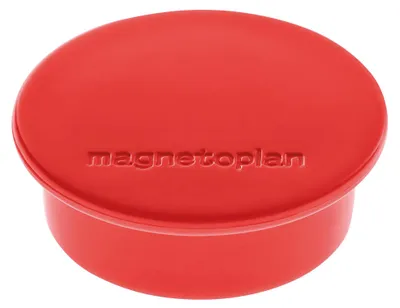 Image de magnetoplan 1662006 Discofix aimant rond "colour" rouge