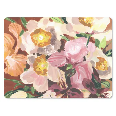 Produktbild von MuchoWow® Mauspad Mousepad Blumen - Pflanzen - Orchidee - Kunst 40x30 cm - Mousepads - Maus Mat - Pad - Mausunterlage - Anti Rutsch
