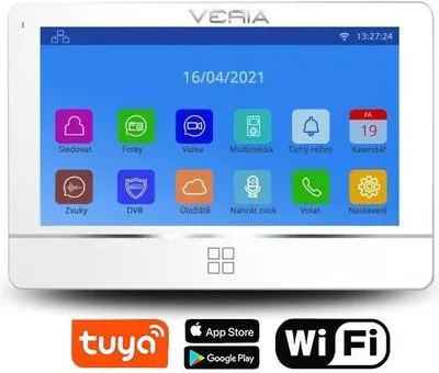Zdjęcie produktu dla Monitor WiFi Veria 8277B-W (2-WIRE)