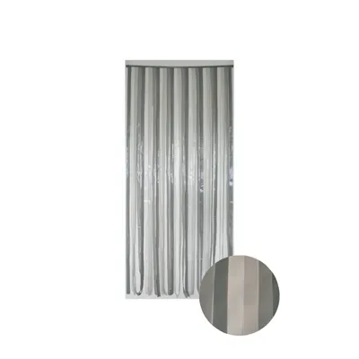 Image de Capri CONFORTEX rideau de porte - 90 x 200 cm - Gris