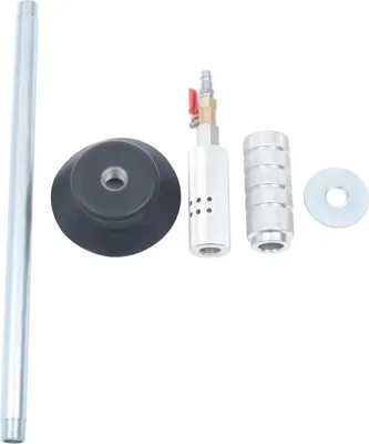 Image de Outils pneumatiques pour automobile - Kit de débosselage pneumatique - Outil de débosselage de carrosserie - Marteau à glissement avec plaque d'aspiration - Réparation de carrosserie