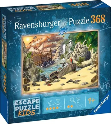 Immagine prodotto di Ravensburger - Puzzle di fuga 368 pezzi Bambini - Avventura piratesca