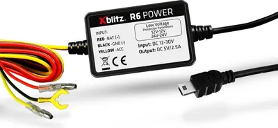 Produktbild von XBLITZ Autokamera-Netzteil R6