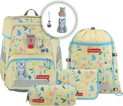 Produktbild von Step by Step Schulzubehör|Step by Step|hama SPACE Schulranzen-Set ''Cat Lilly'', 5-teilig