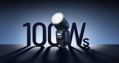 Godox V100 RoundHead Flash für Sony