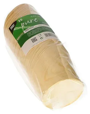 Produktbild von Snackbecher, Holz "pure" Ø 8,2 cm · 8,5 cm