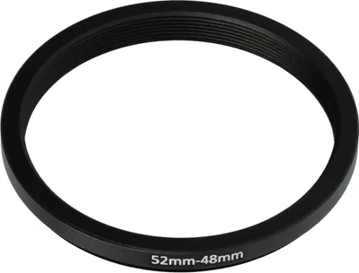 Produktbild von vhbw Step-Down-Ring Adapter 52 mm auf 48 mm für Kamera Objektiv - Filteradapter Metall