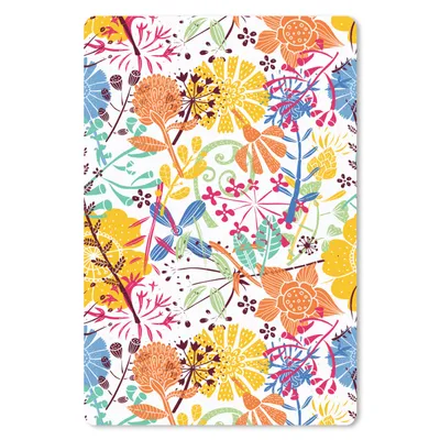 Produktbild von MuchoWow® Mauspad Mousepad Blumen - Pflanzen - Regenbogen - Muster 40x60 cm - Mousepads - Maus Mat - Pad - Mausunterlage - Schreibtisch Accesoire
