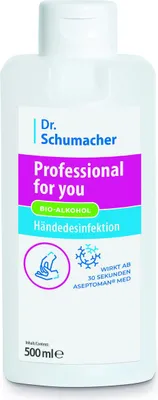 Produktbild von Dr. Schumacher Händedesinfektion prof4you 01457OP00501 500ml