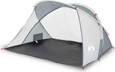 Obrázok produktu pre vidaXL Plážový stan 2 osoby Šedý Pop-Up Vodotesný