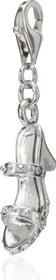 Produktbild von Damen Charm-Anhänger Schuhe 925 Silber 21x8mm Schmuck für Bettelarmband Amulett