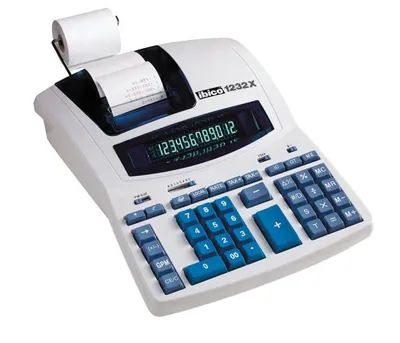 Produktbild von Ibico Calculator 1232X, Desktop, Drucker, 230 x 300 x 75 mm