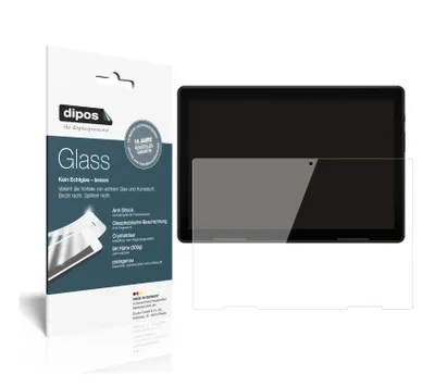 Produktbild von 2x Schutzfolie für Medion Lifetab E10802 - Anti-Shock 9H Folie dipos Glass Kunststoffglas