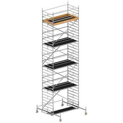 Produktbild von Layher Rollgerüst Uni Breit P2 10,38m AH