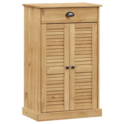 Produktbild von Schuhschrank VIGO 60x35x96 cm Massivholz Kiefer