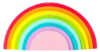 Produktbild von Selbstklebender Notizblock - Rainbow Thoughts