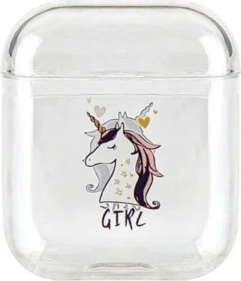 Image de Housse de protection pour AirPods - Licorne