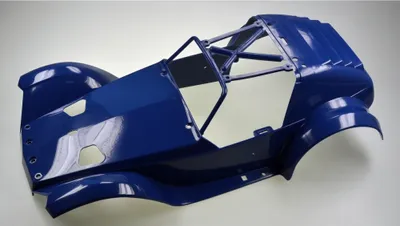 Zdjęcie produktu dla Tamiya Holiday Buggy Karosserie Blau 58470