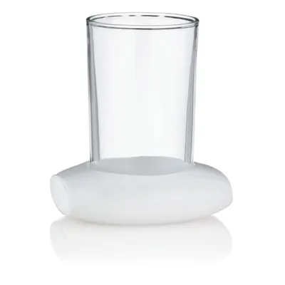 Produktbild von Kela Becher Marin Poly weiß 9,5x8x11cm, 22791