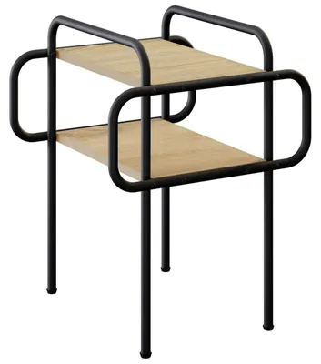 Obrázok produktu pre vidaXL Konferenčný stolík Sonoma, dubový Imitácia, 40 x 40 x 51 cm, drevotrieska