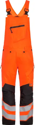 Produktbild von F. Engel Safety Latzhose, Orange/Anthrazit Grau, Gr. 29