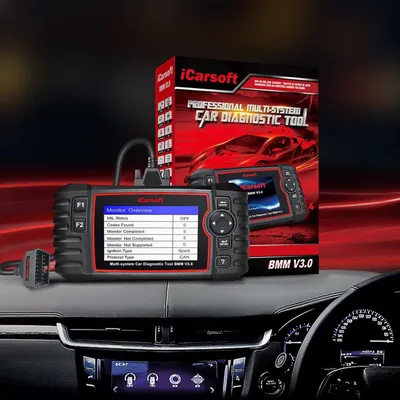 Immagine prodotto di DISPOSITIVO DIAGNOSTICO iCARSOFT BMM V3.0 per BMW MINI OBD Scanner Aggiornamenti online TEDESCO