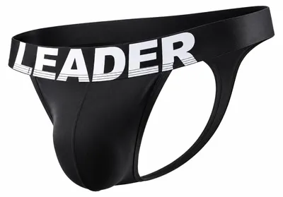 Zdjęcie produktu dla LEADER Essentials Thong Black - Größe M