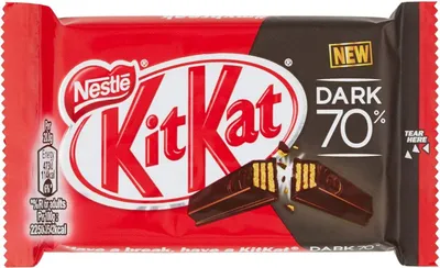 Produktbild von 72 KIT KAT 4 FINGER 66% DARK CHOCOLATE BAR 41.5g BARS + Italian Gourmet Polpa 400g