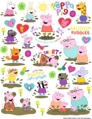Produktbild von Ministicker Kinder Peppa Pig 40-tlg.