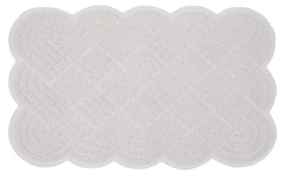 Produktbild von Rutschfeste Duschmatte, schnelltrocknend, 44x74 cm, Weiß
