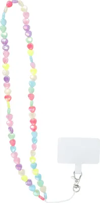Obrázek produktu pro PIXIE přívěsek na mobilní telefon / délka šňůrky 68 cm (34 cm v poutku) / přívěsek na krk - srdíčka