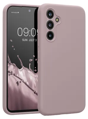 Produktbild von kwmobile Hülle kompatibel mit Samsung Galaxy A54 5G - Hülle Silikon gummiert - Handyhülle - Handy Case in Purple Cloud