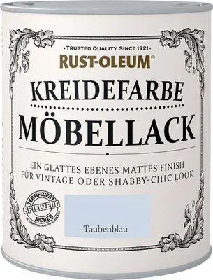 Produktbild von Rust-Oleum Kreidefarbe Möbellack 125 ml taubenblau