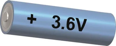 Image de Siemens Batterie tampon 6ES7971-0BA00 3.6V/2.3Ah (6ES7971-0BA00)