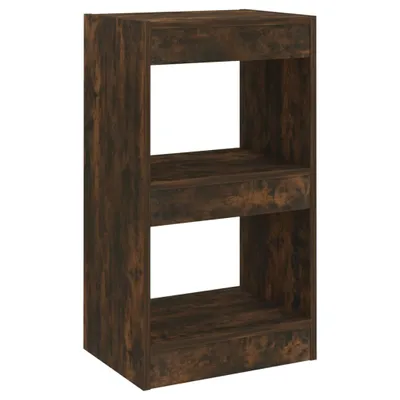 Image de vidaXL Bibliothèque/séparation de pièce chêne fumé 40x30x72 cm