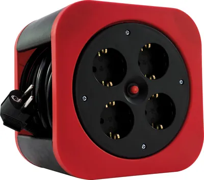 Productafbeelding van REV Kabelbox S, S-Box, rood, 10 meter