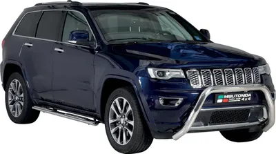 Produktbild von Stahl Schwellerrohre Trittbretter für Jeep Grand Cherokee Overland 2013-2017