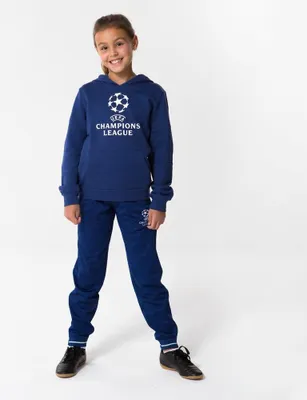 Immagine prodotto di Felpa con cappuccio Champions League per bambini - 10 anni (140) - felpa con cappuccio - calcio - abbigliamento sportivo UEFA - felpa