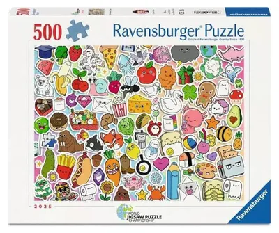 Obrázok produktu pre Puzzle pre dospelých 500 dielov – Roztomilý kawaii chaos