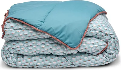Image de Bleu Calin Couette Imprimée Douceur - Chaude 350g/m2 - 220x240cm